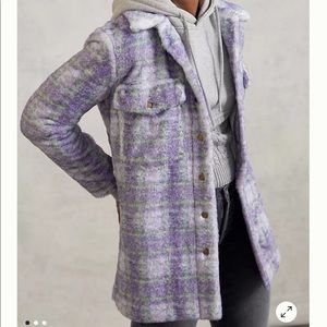 Anthropologie x Hutch Donna Plaid Soft Jacket